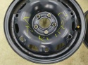 Felgi stalowe VW Polo IV 9n Fox Fabia I Ibiza III Toledo 02r.- 14 cali 5jx14 ET43 5x100 CH57,1 KOMPLET 6q0601027a