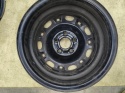 Felgi stalowe VW Polo IV 9n Fox Fabia I Ibiza III Toledo 02r.- 14 cali 5jx14 ET43 5x100 CH57,1 KOMPLET 6q0601027a