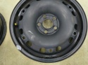 Felgi stalowe VW Polo Ibiza Fabia 2 II Roomster Praktik 07-14r. 15 cali 6jx15 ET43 5x100 CH57,1 KOMPLET 6q0601027m