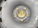 Felgi stalowe VW Polo Ibiza Fabia 2 II Roomster Praktik 07-14r. 15 cali 6jx15 ET43 5x100 CH57,1 KOMPLET 6q0601027m