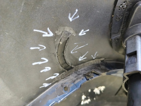 Zderzak przedni Opel Mokka A 12-16r. Przedlift przód 4XPDC 95350353