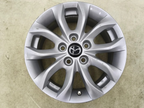 Felga aluminiowa Mazda 3 IV BP 19r.- felga r16 cali 6,5jx16 ET50 5x114,3 CH67,1 pojedyncza oryginalna bjd9v3810