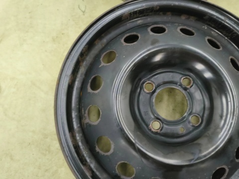 Felgi stalowe Nissan Micra IV K13 10-16r. 15 cali 5,5jx15 4x100 ET50 CH60 ORYGINALNE KOMPLET 40300-ax707