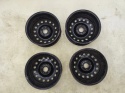 Felgi stalowe Nissan Micra IV K13 10-16r. 15 cali 5,5jx15 4x100 ET50 CH60 ORYGINALNE KOMPLET 40300-ax707