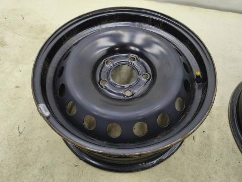 Felgi stalowe Nissan Qashqai I J10 06-13r. 16 cali 6,5jx16 5x114,3 ET40 CH66 r16 bez czujników ciśnienia KOMPLET r1-1740