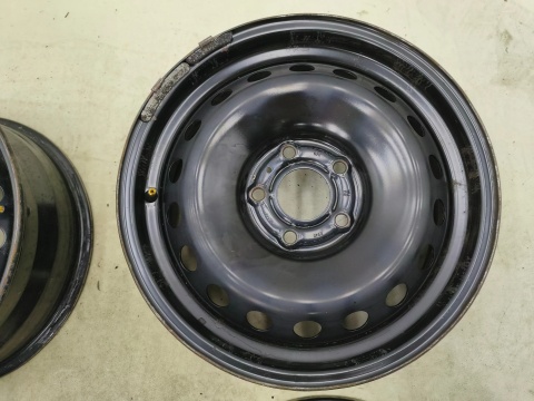 Felgi stalowe Nissan Qashqai I J10 06-13r. 16 cali 6,5jx16 5x114,3 ET40 CH66 r16 bez czujników ciśnienia KOMPLET r1-1740