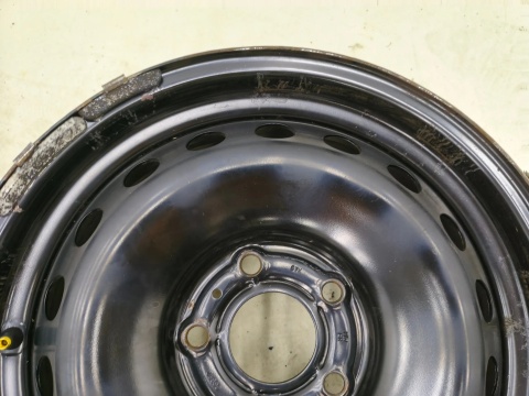 Felgi stalowe Nissan Qashqai I J10 06-13r. 16 cali 6,5jx16 5x114,3 ET40 CH66 r16 bez czujników ciśnienia KOMPLET r1-1740
