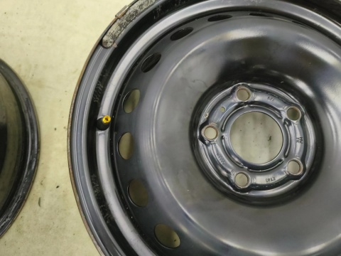 Felgi stalowe Nissan Qashqai I J10 06-13r. 16 cali 6,5jx16 5x114,3 ET40 CH66 r16 bez czujników ciśnienia KOMPLET r1-1740