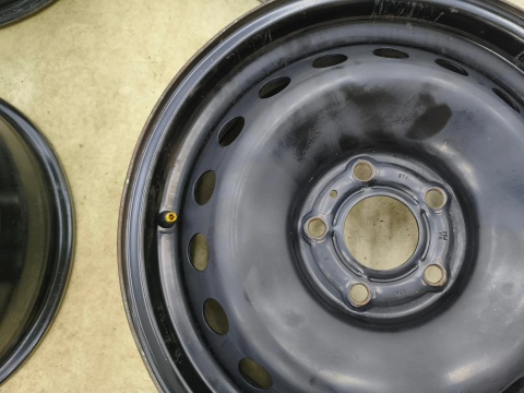 Felgi stalowe Nissan Qashqai I J10 06-13r. 16 cali 6,5jx16 5x114,3 ET40 CH66 r16 bez czujników ciśnienia KOMPLET r1-1740