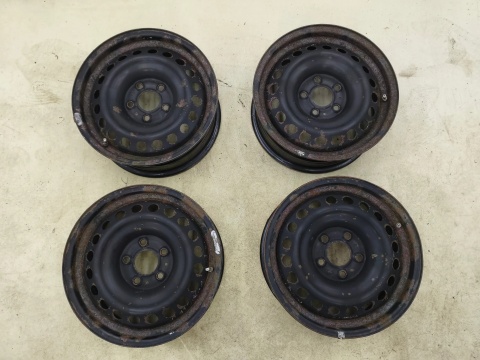 Felgi stalowe Nissan Qashqai I J10 06-13r. 16 cali 6,5jx16 5x114,3 ET40 CH66 r16 z czujnikami ciśnienia KOMPLET 40300-4ea0b