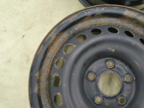 Felgi stalowe Nissan Qashqai I J10 06-13r. 16 cali 6,5jx16 5x114,3 ET40 CH66 r16 z czujnikami ciśnienia KOMPLET 40300-4ea0b