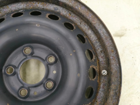 Felgi stalowe Nissan Qashqai I J10 06-13r. 16 cali 6,5jx16 5x114,3 ET40 CH66 r16 z czujnikami ciśnienia KOMPLET 40300-4ea0b