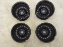 Felgi stalowe Nissan Qashqai I J10 06-13r. 16 cali 6,5jx16 5x114,3 ET40 CH66 r16 z czujnikami ciśnienia KOMPLET 40300-4ea0b