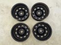 Felgi stalowe VW Golf IV Audi A3 8L Octavia I Leon I 97-06r. 15 cali 6jx15 ET38 5x100 CH57,1 KOMPLET 1j0601027q