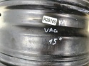 Felgi stalowe VW Golf Touran Caddy Octavia Leon 6jx15 5x112 ET47 CH 57,1 15 cali ORYGINALNE KOMPLET 1k0601027c