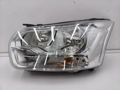 Lampa reflektor Ford Transit VI MK8 14r.- lewa przednia oryginalna EU bez LEDu srebrna lewy przód bk31-13w030-b