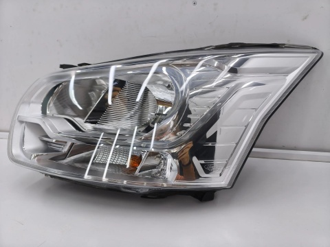 Lampa reflektor Ford Transit VI MK8 14r.- lewa przednia oryginalna EU bez LEDu srebrna lewy przód bk31-13w030-b