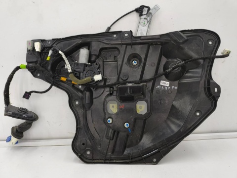 Podnośnik szyb Mazda 3 BP 13-18r. HB prawa tylna obudowa panel stelaż linki podnoszenia silniczek bjs77297x