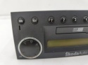 Radio Skoda Fabia 1 I tuner 99-08r. CD 30 fabryczny czytnik kaset panel sterowania 6y0035152