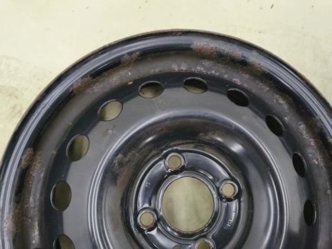 Felgi stalowe Nissan Micra IV K13 10-16r. 15 cali 5,5jx15 4x100 ET50 CH60 ORYGINALNE KOMPLET 40300-ax707