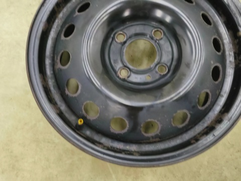 Felgi stalowe Nissan Micra IV K13 10-16r. 15 cali 5,5jx15 4x100 ET50 CH60 ORYGINALNE KOMPLET 40300-ax707