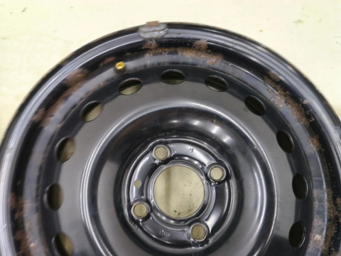 Felgi stalowe Nissan Micra IV K13 10-16r. 15 cali 5,5jx15 4x100 ET50 CH60 ORYGINALNE KOMPLET 40300-ax707