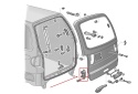 Odbojnik klapy VW Sharan 1 I Seat Alhambra Ford Galaxy Mk1 95-10r. NOWA prowadnica zamykania bagażnika lewa prawa 7m3827679