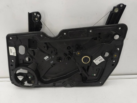 Podnośnik szyb VW Golf 6 VI HB 08-12r prawa przednia obudowa panel stelaż linki podnoszenia bez silniczka 5k1837730aa 5k0837756h