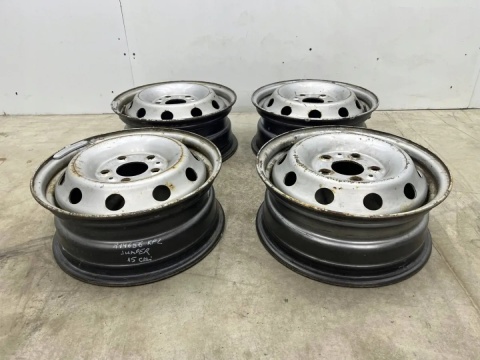 Felgi stalowe Citroen Jumper 1 I Peugeot Boxer 1 I Fiat Ducato 2 II 94-06r. 15 cali 6jx15 5x118 ET68 CH71 ORYGINALNE KOMPLET