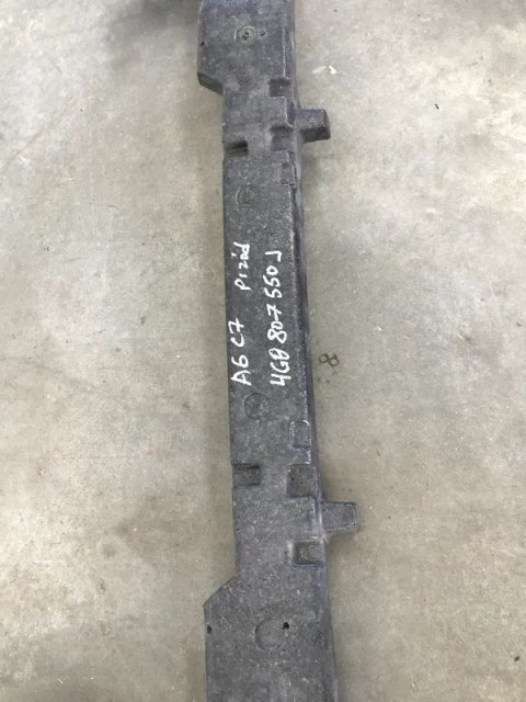 Absorber zderzaka Audi A6 C7 przednia pianka belki styropian 4G0807550J