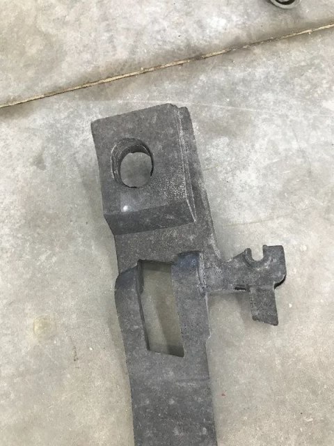 Absorber zderzaka Audi A6 C7 przednia pianka belki styropian 4G0807550J