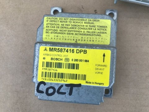 Airbag Mitsubishi Colt VI Z30 poduszka powietrzna deski pasażera sterownik moduł komplet