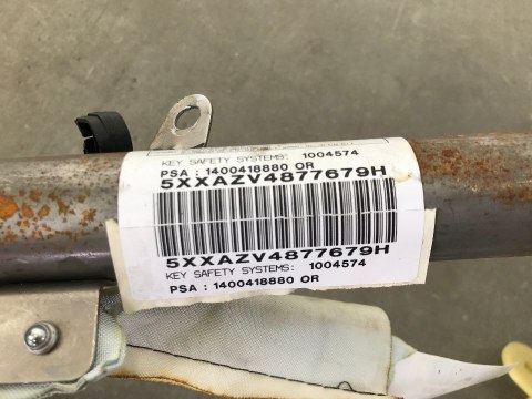 Airbag Peugeot 807 Citroen C8 Fiat Ulysse II Lancia Phedra Kurtyna powietrzna prawa 1400418880