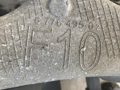 Belka zawieszenia BMW 5 F10 Zawieszenie tylne KOŁYSKA SANKI WÓZEK sedan