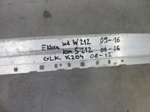 Belka zderzaka Mercedes W212 S212 GLK X204 09-12r. przedlift przód wzmocnienie E-klasa A2126201500