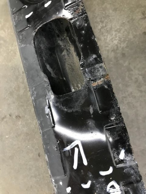 Belka zderzaka ford transit tourneo connect 2 II mk2 14-20 tylne wzmocnienie DT11-V403C94-AD