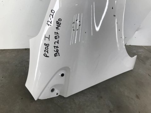 Błotnik Peugeot 208 I prawy przód przedni 12-20 9672971480
