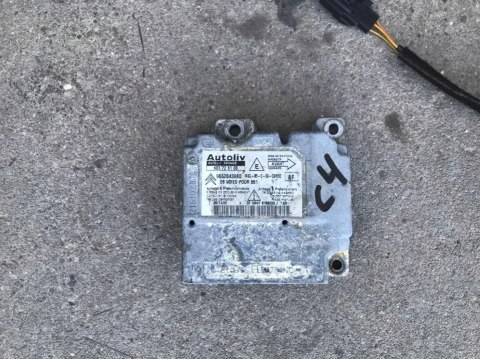 Deska rozdzielcza CITROEN C4 I 04-10r. konsola kokpit airbag poduszki sensor komplet