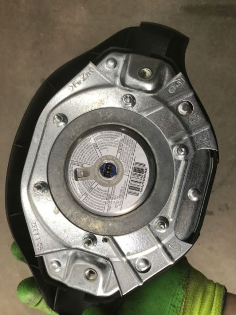 Deska rozdzielcza Dacia Logan Mcv I 04-12r. konsola kokpit airbag poduszki sensor komplet 8201002828