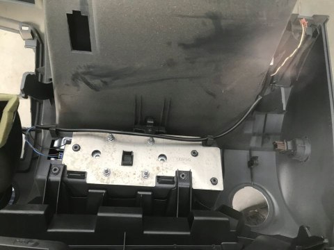 Deska rozdzielcza Dacia Logan Mcv I 04-12r. konsola kokpit airbag poduszki sensor komplet 8201002828