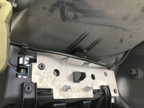 Deska rozdzielcza Dacia Logan Mcv I 04-12r. konsola kokpit airbag poduszki sensor komplet 8201002828