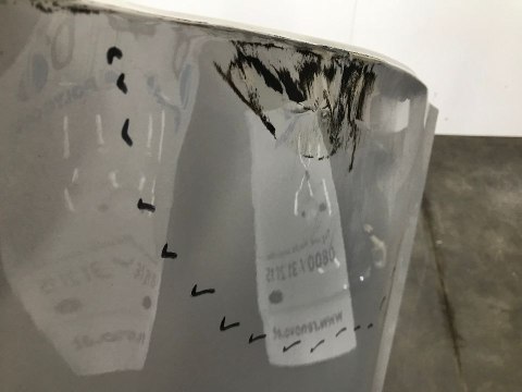 Drzwi Bmw 5 G30 F90 17- lewy tył lewe tylne