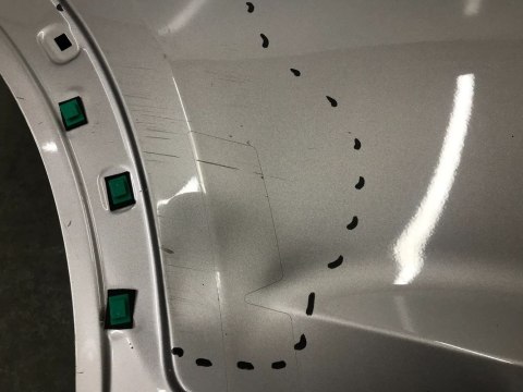 Drzwi Hyundai tucson III 3 15-20 prawy tył prawe tylne