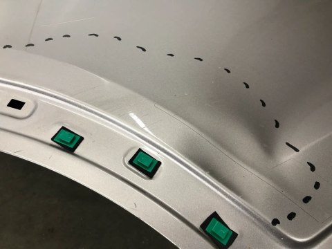 Drzwi Hyundai tucson III 3 15-20 prawy tył prawe tylne