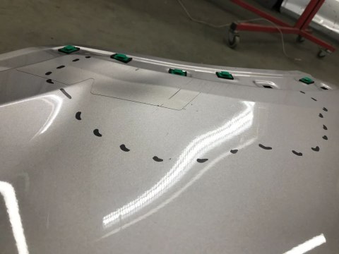 Drzwi Hyundai tucson III 3 15-20 prawy tył prawe tylne