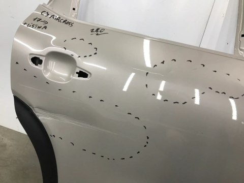 Drzwi citroen c3 aircross 17- prawe tylne prawy tył