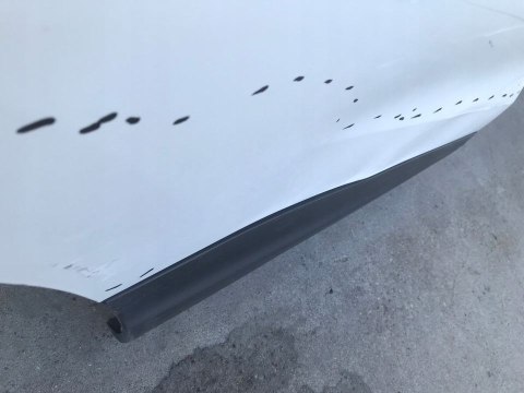 DRZWI NISSAN QASHQAI J11 PRAWE TYLNE białe