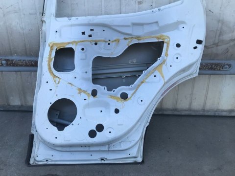 DRZWI NISSAN QASHQAI J11 PRAWE TYLNE białe