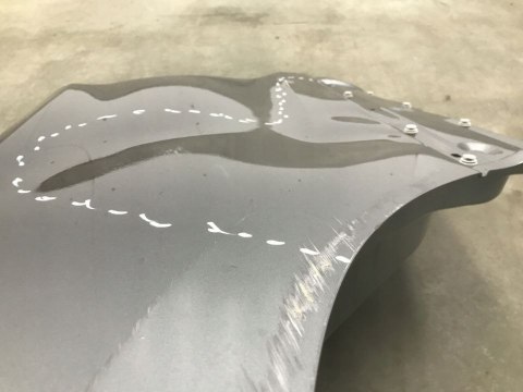 DRZWI NISSAN QASHQAI J11 PRAWE TYLNE szare