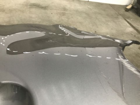 DRZWI NISSAN QASHQAI J11 PRAWE TYLNE szare